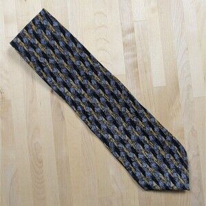 Cocktail Collection Martini As Seen Under the Microscope Silk Neck Tie